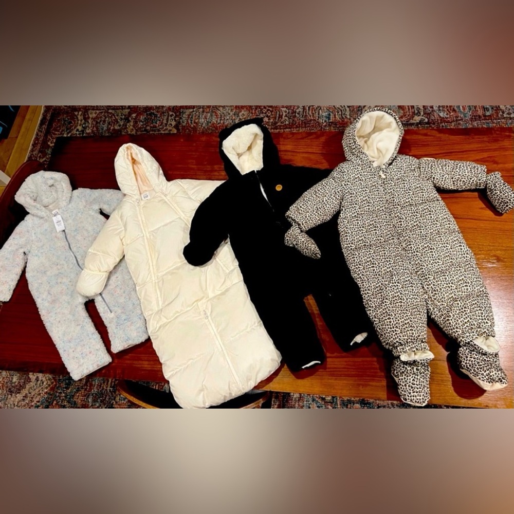 Infant snowsuits 3-12m